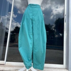 LMND Lemonade Teal Chiara Tapered Pants Size Small